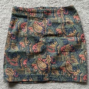 Free People Stretchy Mini Skirt